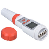 PH Tester 4 in 1 Portable Automatic Recognition Temperature Compensation Accurate Widely Used EC Meter for PH EC SALT - Rear View