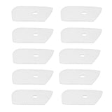 10pcs Air Filter Cotton Replace 530150253 Chain Saw Filter Cleaner for Husqvarna 128L 128CD 128LD 128LDX - Front View