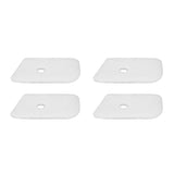 10pcs Air Filter Cotton Replace 530150253 Chain Saw Filter Cleaner for Husqvarna 128L 128CD 128LD 128LDX - Close-Up Angle