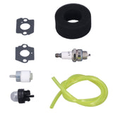 Fuel Air Filter Fuel Line Primer Bulb Set Trimmer Engine Tune Up Kit 180350 for Bolens BL410 Tiller BL100 BL150 BL250
