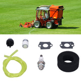 Fuel Air Filter Fuel Line Primer Bulb Set Trimmer Engine Tune Up Kit 180350 for Bolens BL410 Tiller BL100 BL150 BL250