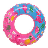 Swimming Floats Pink Flamingo Pattern Thickened Eco Friendly PVC Portable Round Pool Floats for Girl