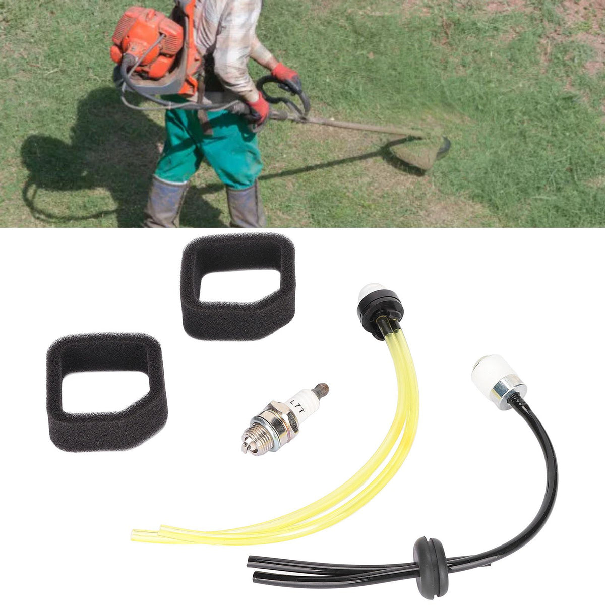 Fuel Line Spark Plug Assembly for Toro Professional Manufacture Wear Resistant with Air Filter