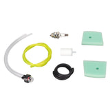 530047721 Air Filter Fuel Filter with Spark Plug Primer Bulb for Husqvarna 123L 322C Chainsaw