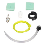 530047721 Air Filter Fuel Filter with Spark Plug Primer Bulb for Husqvarna 123L 322C Chainsaw