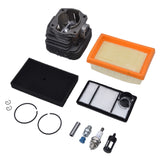 49mm Cylinder Piston Air Fuel Filter Kit for Stihl TS400 Concrete Cut Off Saw Replace 4223 020 1200 - Rear View