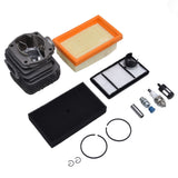 49mm Cylinder Piston Air Fuel Filter Kit for Stihl TS400 Concrete Cut Off Saw Replace 4223 020 1200 - Low Angle
