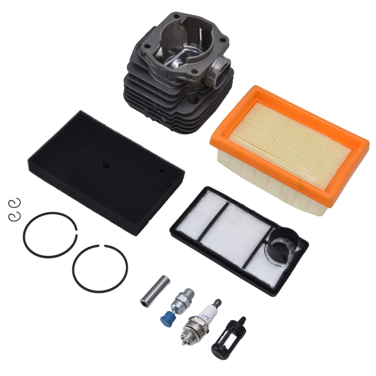 49mm Cylinder Piston Air Fuel Filter Kit for Stihl TS400 Concrete Cut Off Saw Replace 4223 020 1200
