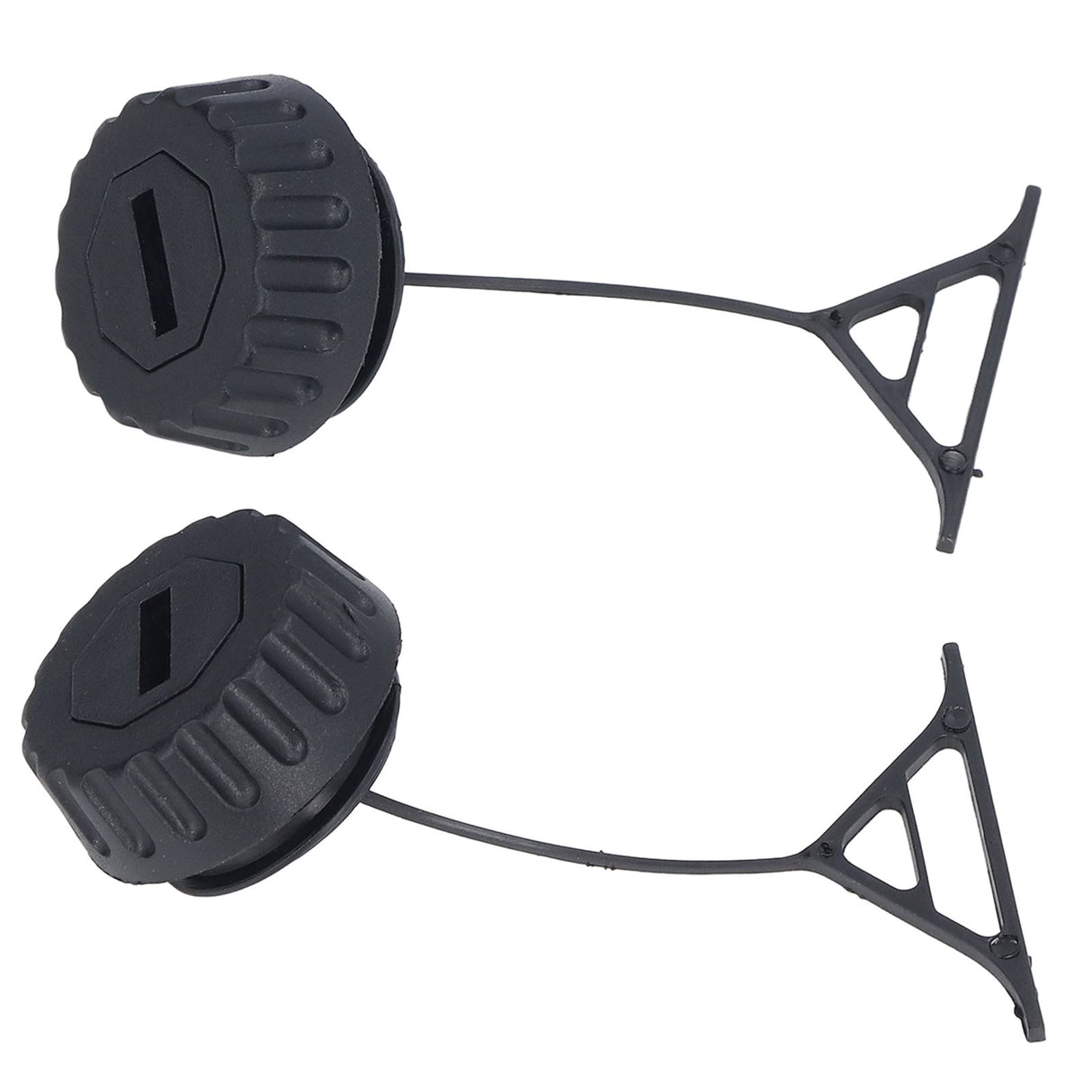 2Pcs Oil Cap Fuel Tank Cap Chainsaw Part for STIHL 066 MS660 OEM 0000 350 0509/0000 350 0520