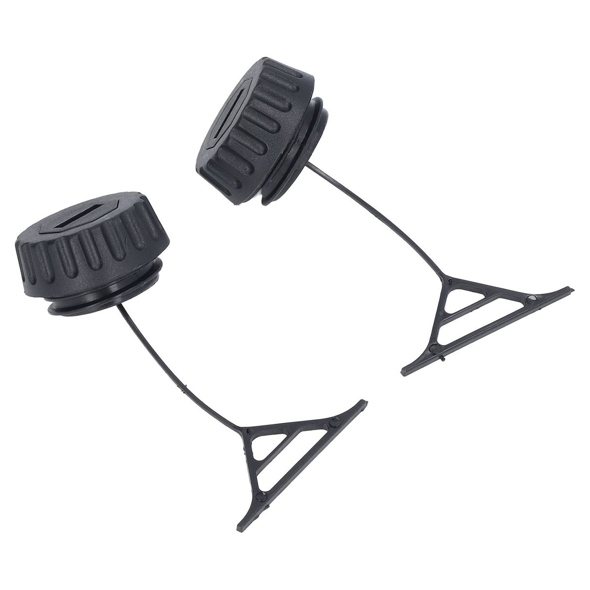 2Pcs Oil Cap Fuel Tank Cap Chainsaw Part for STIHL 066 MS660 OEM 0000 350 0509/0000 350 0520