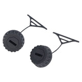 2Pcs Oil Cap Fuel Tank Cap Chainsaw Part for STIHL 066 MS660 OEM 0000 350 0509/0000 350 0520 - Low Angle