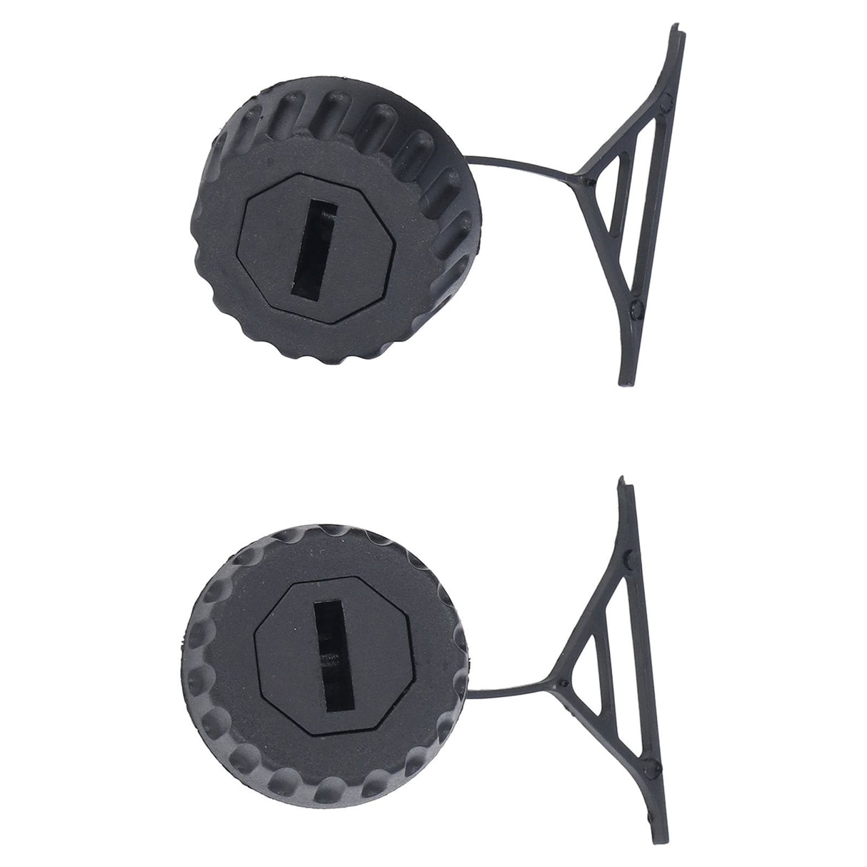 2Pcs Oil Cap Fuel Tank Cap Chainsaw Part for STIHL 066 MS660 OEM 0000 350 0509/0000 350 0520