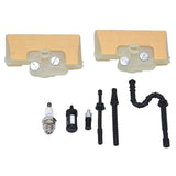 Chainsaw Air Filter Kit Wear Resistant High Accuracy Chainsaw Parts with Fuel Pipe Assembly for MS290 MS390 MS310 - Rear View