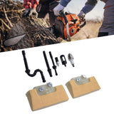 Chainsaw Air Filter Kit Wear Resistant High Accuracy Chainsaw Parts with Fuel Pipe Assembly for MS290 MS390 MS310