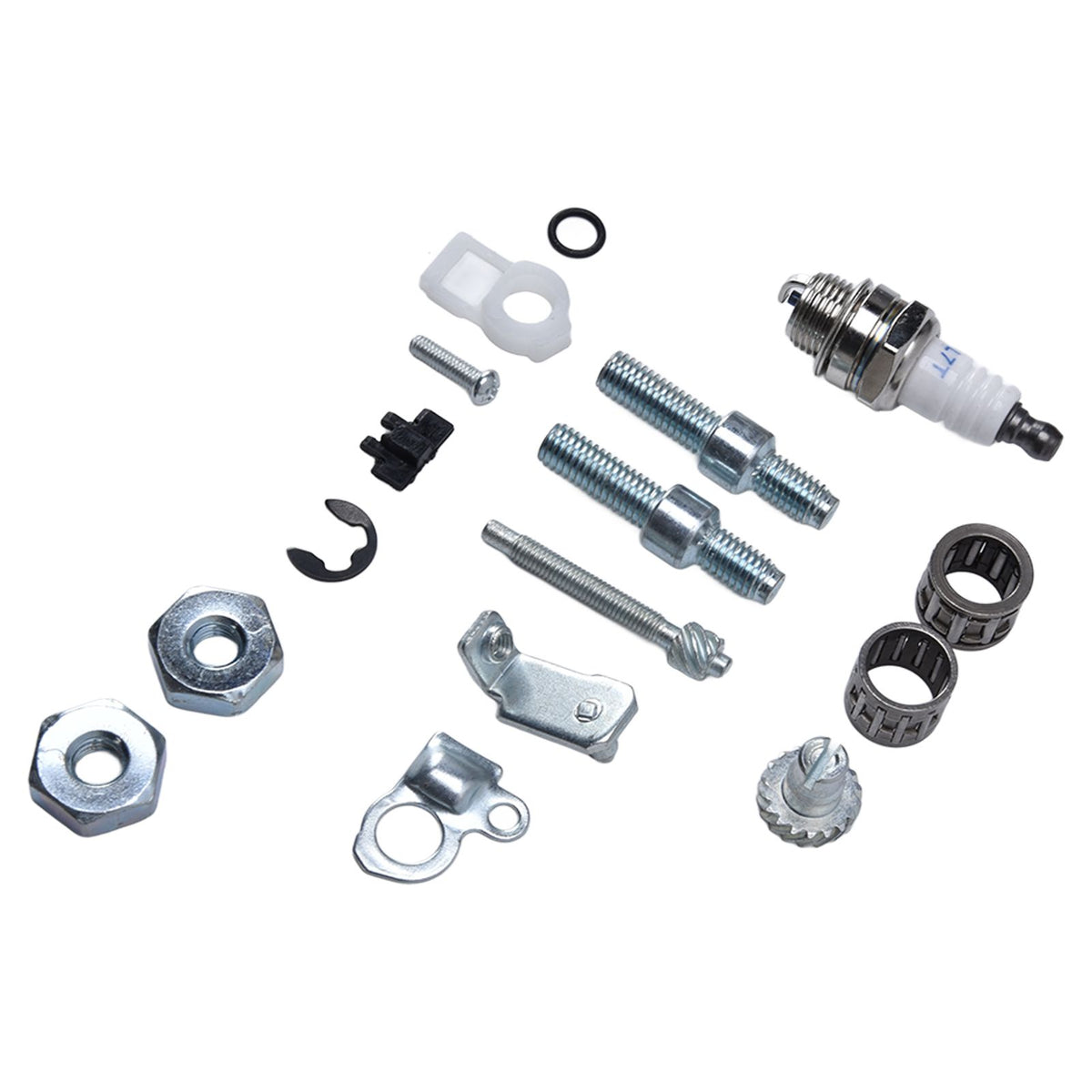 Chain Adjuster Tensioner Adjuster Bar Studs Kit for Stihl 066 MS 660 Replace OEM 1138 664 2400 and 1127 007 1003