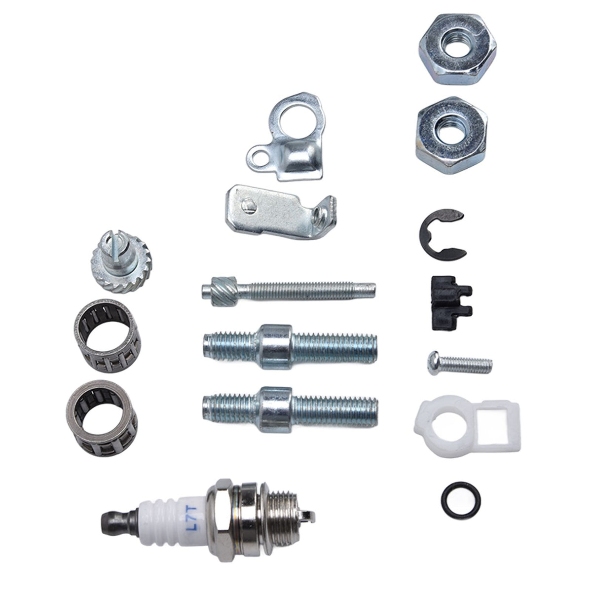 Chain Adjuster Tensioner Adjuster Bar Studs Kit for Stihl 066 MS 660 Replace OEM 1138 664 2400 and 1127 007 1003
