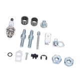 Chain Adjuster Tensioner Adjuster Bar Studs Kit for Stihl 066 MS 660 Replace OEM 1138 664 2400 and 1127 007 1003 - Low Angle