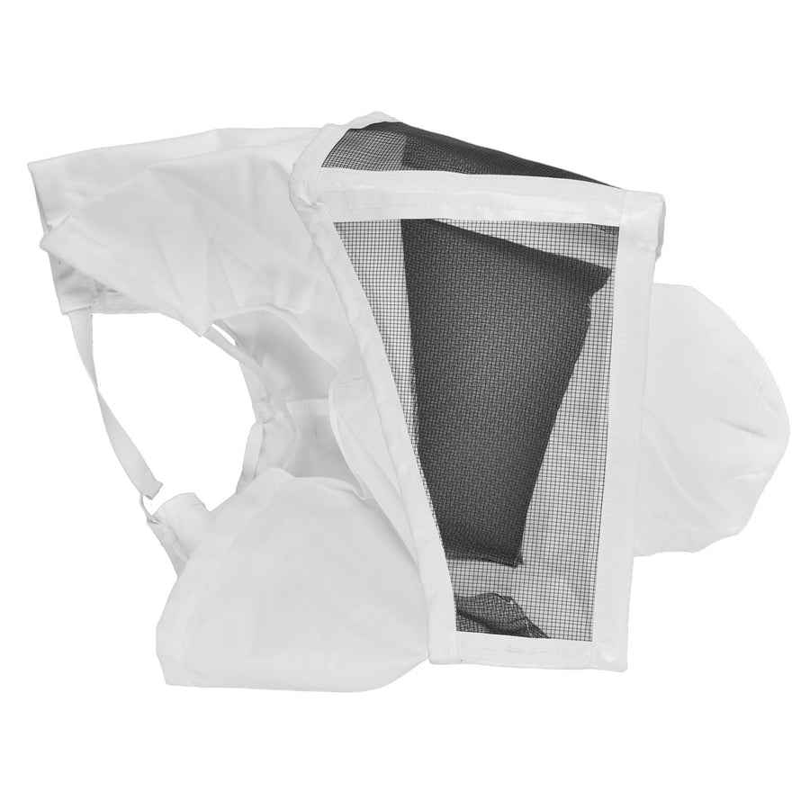 Beekeeping Hat Contraction Design Breathable Mesh White Edging Beekeeper Cowboy Hat for Beekeeping Hunting Hiking