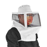 Beekeeping Hat Contraction Design Breathable Mesh White Edging Beekeeper Cowboy Hat for Beekeeping Hunting Hiking - Extra Image