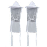 2pcs Beekeeper Protective Hat Beekeeping Protector Hat with Breathable Mesh for Fishermen Hunters Hikers Campers