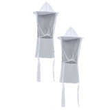 2pcs Beekeeper Protective Hat Beekeeping Protector Hat with Breathable Mesh for Fishermen Hunters Hikers Campers