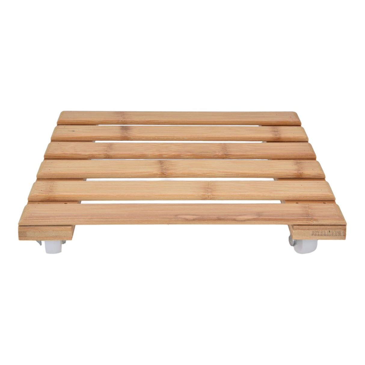 Plant Roller Base Stand Square with 360° Removable Caster Wheel for Flower Pot 25x25cm S