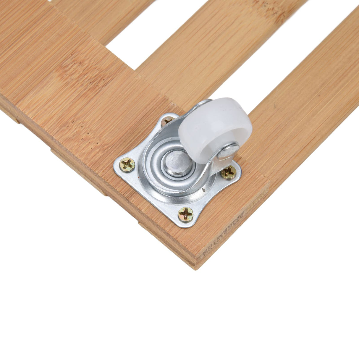 Plant Roller Base Stand Square with 360° Removable Caster Wheel for Flower Pot 25x25cm S
