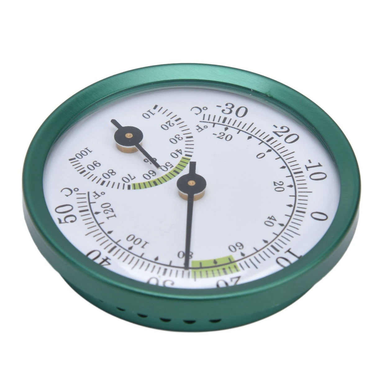 Temperature Humidity Meter Mini Wall Hanging Thin Transparent Dial Large Screen Temperature Humidity Tester