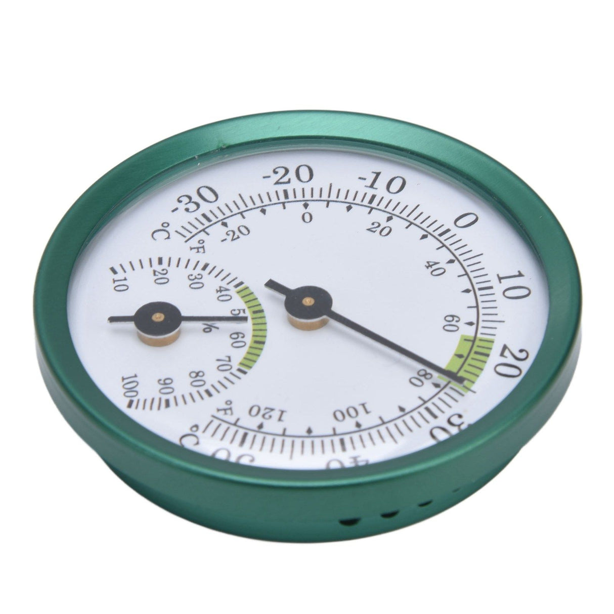 Temperature Humidity Meter Mini Wall Hanging Thin Transparent Dial Large Screen Temperature Humidity Tester