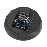 Air Quality Monitor Real Time Intelligent Color Screen Display USB Charging Portable Digital Air Quality Detector 5VBlack