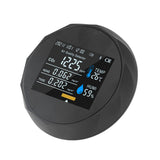 Air Quality Monitor Real Time Intelligent Color Screen Display USB Charging Portable Digital Air Quality Detector 5VBlack - Extra Image