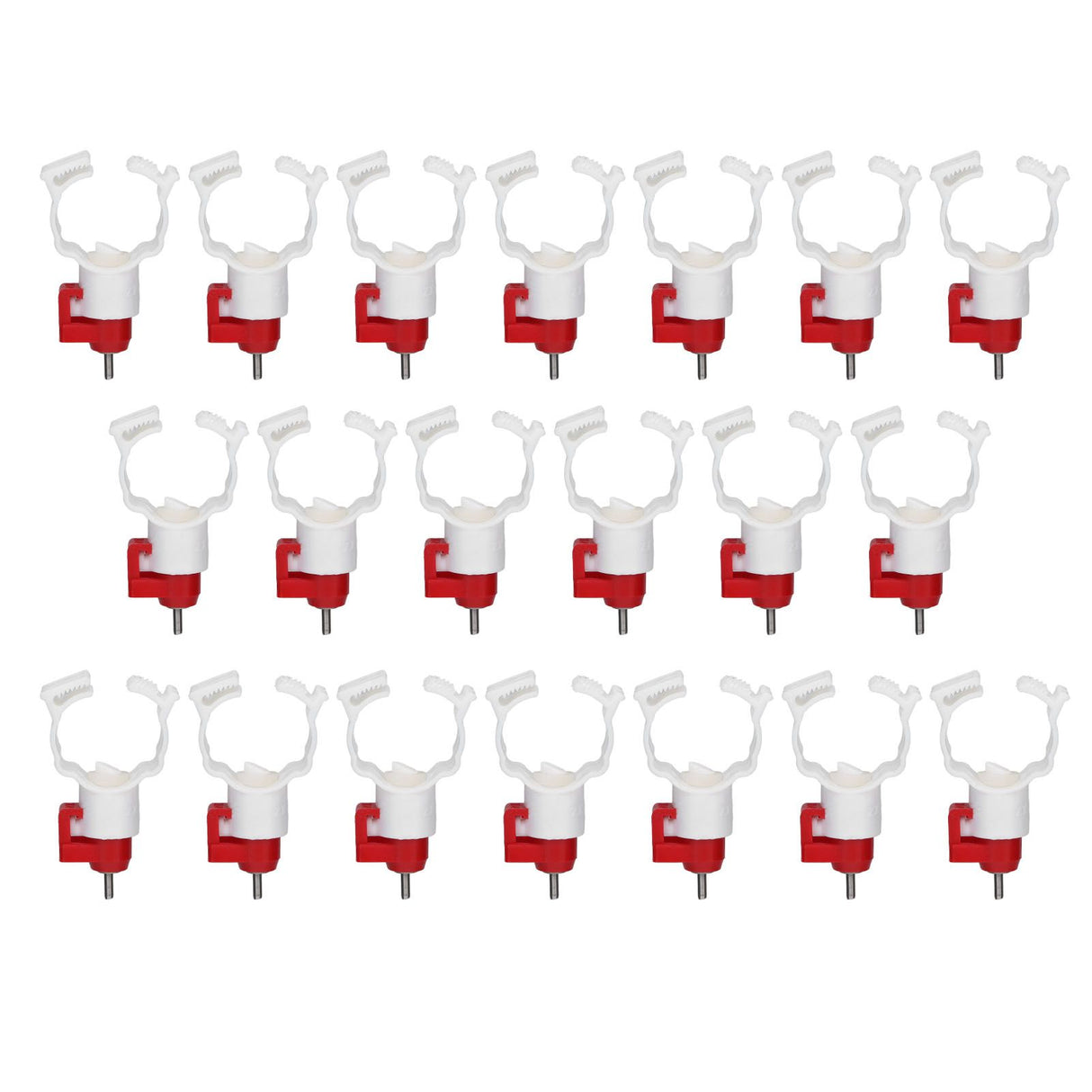 20pcs Chicken Waterer Nipples Multipurpose Chicken Nipple Feeder for Poultry Chicken Duck Bird