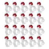 20pcs Chicken Waterer Nipples Multipurpose Chicken Nipple Feeder for Poultry Chicken Duck Bird