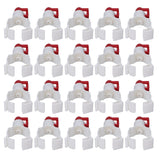 20pcs Chicken Waterer Nipples Multipurpose Chicken Nipple Feeder for Poultry Chicken Duck Bird - Extra Image