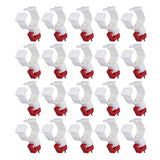 20pcs Chicken Waterer Nipples Multipurpose Chicken Nipple Feeder for Poultry Chicken Duck Bird - Extra Image