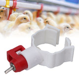 20pcs Chicken Waterer Nipples Multipurpose Chicken Nipple Feeder for Poultry Chicken Duck Bird - Extra Image