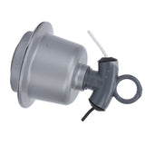 Heat Lamp Holder Anti Melting Waterproof Ceramic Aluminum Heating Lamp Holder with E27 Interface for Pig House - Side View