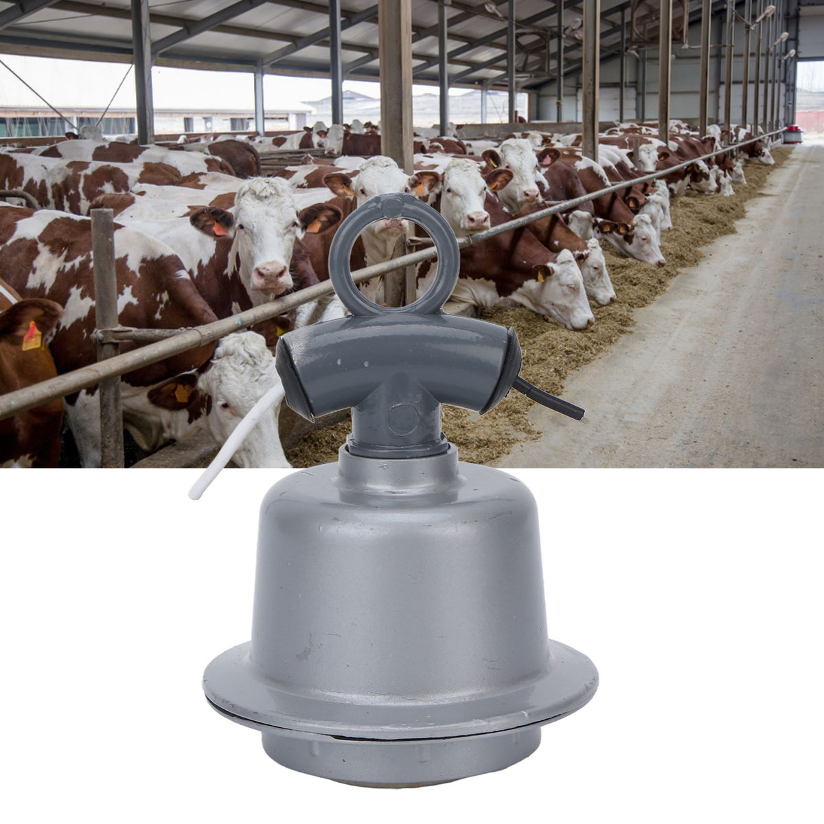 Heat Lamp Holder Anti Melting Waterproof Ceramic Aluminum Heating Lamp Holder with E27 Interface for Pig House