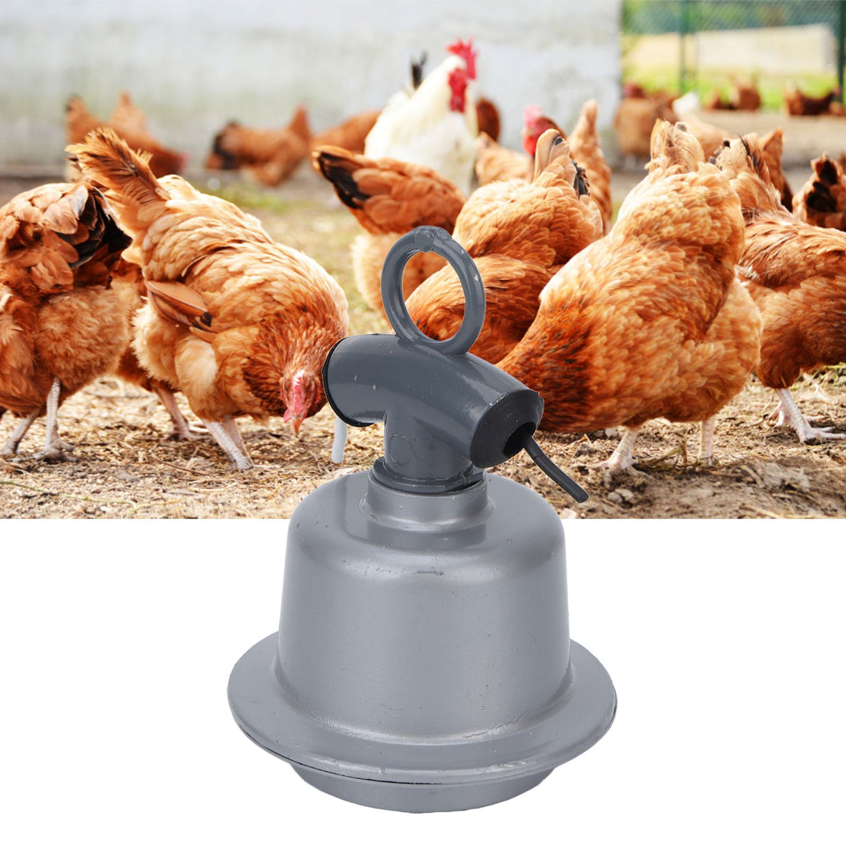 Heat Lamp Holder Anti Melting Waterproof Ceramic Aluminum Heating Lamp Holder with E27 Interface for Pig House