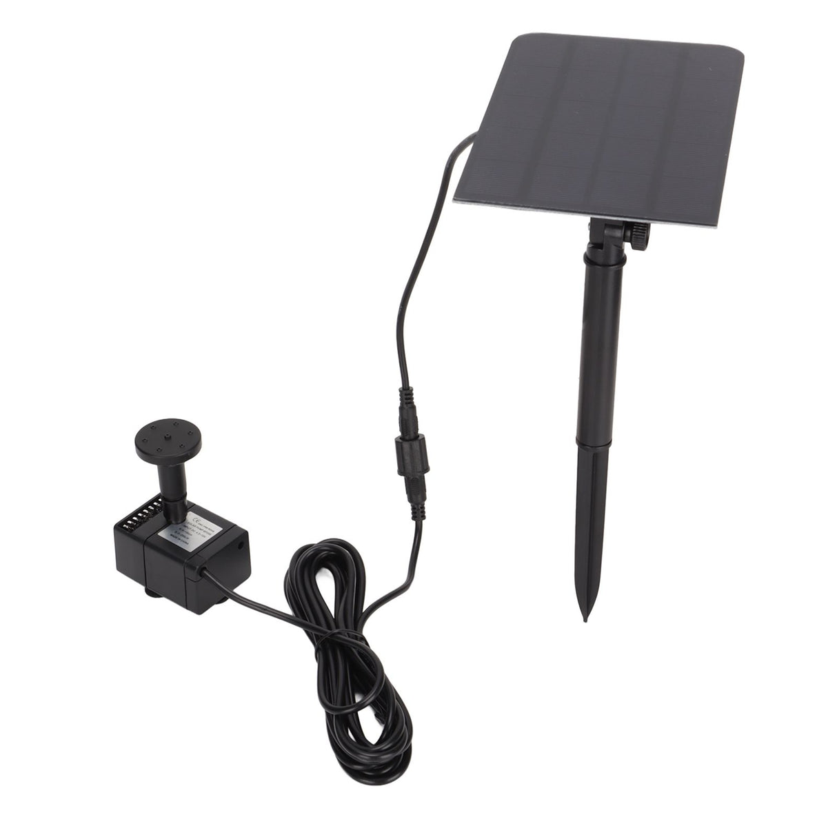 Solar Fountain Pond Pump 200L/H Solar Water Pump USB Powered Landscape Garden Fountain Pump