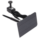 Solar Fountain Pond Pump 200L/H Solar Water Pump USB Powered Landscape Garden Fountain Pump