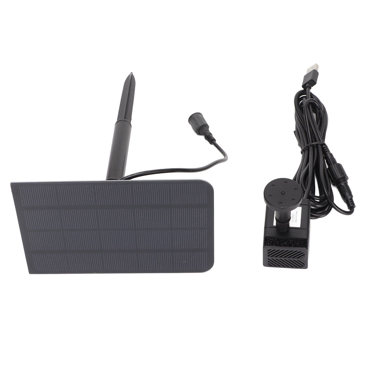 Solar Fountain Pond Pump 200L/H Solar Water Pump USB Powered Landscape Garden Fountain Pump