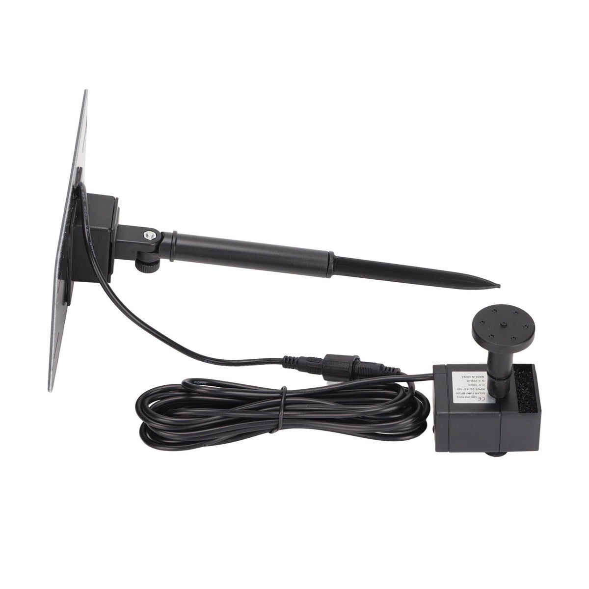 Solar Fountain Pond Pump 200L/H Solar Water Pump USB Powered Landscape Garden Fountain Pump