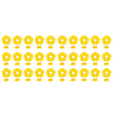 30 Set Hummingbird Feeder Flowers Hanging Bird Feeding Ports Replacement Parts Garden SuppliesYellow
