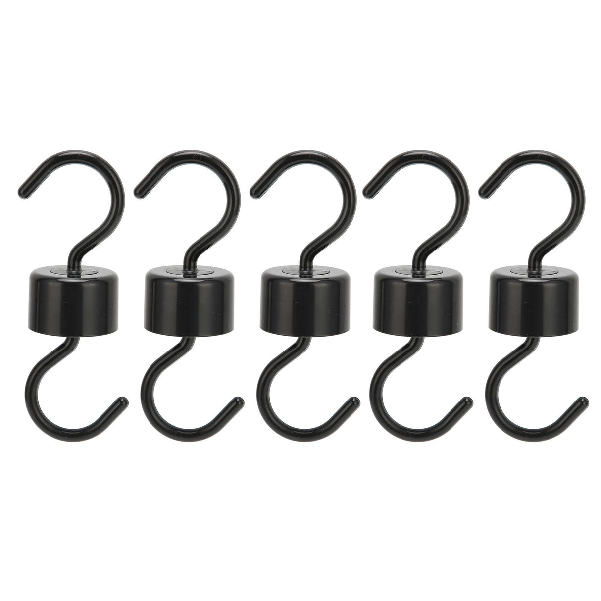 5Pcs Bird Feeder Hooks Black ABS Sturdy Easy Install Beautiful Ant Prevention Hooks for Garden