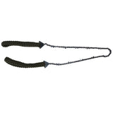 24in Pocket Chain Saw Outdoor Camping Hand Rope Chain Saw Portable Wood Cutting Pocket Chainsaw for Garden - Low Angle