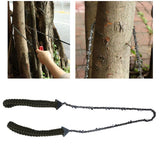 24in Pocket Chain Saw Outdoor Camping Hand Rope Chain Saw Portable Wood Cutting Pocket Chainsaw for Garden - Extra Image
