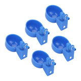 5Pcs Automatic Chicken Water Cups PP Plastic Poultry Waterer Kit for Pigeons G1/8 Male Thread