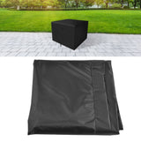 Dust Cover 100x90x80cm Rectangle Water Dust Resistant Polyester Fiber Garden Furniture Cover for Garden Chairs