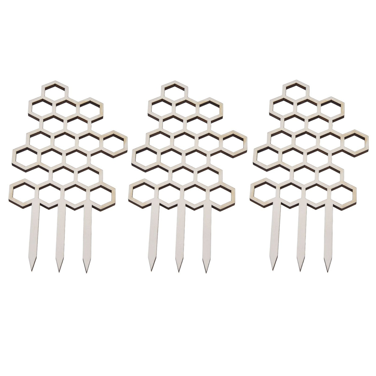 3PCS Potted Plant Trellis DIY Wood Plant Climbing Support Holder for Outdoor Garden Balcony